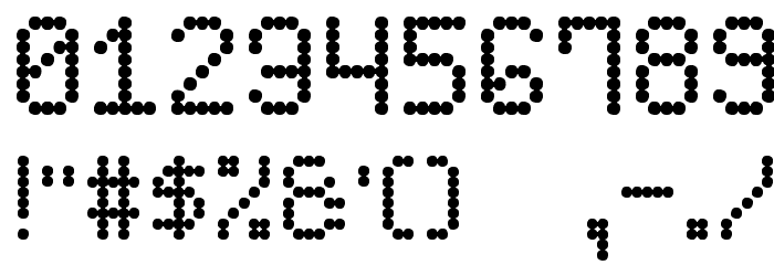 Score Board St 字体 其它煤焦
