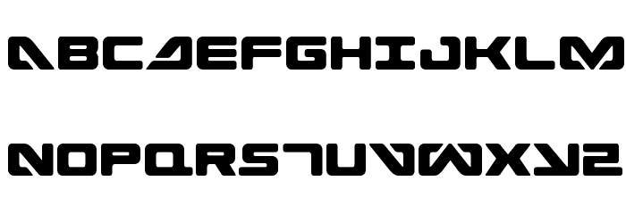 Sea-Dog Condensed フォント 大文字
