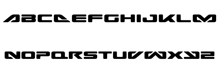 Sea-Dog Expanded Font Litere mici
