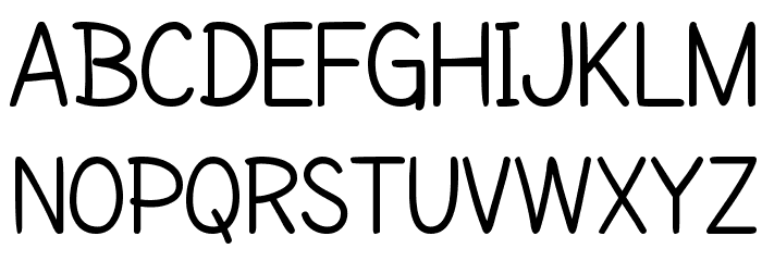 SF Cartoonist Hand Шрифта ВЕРХНИЙ