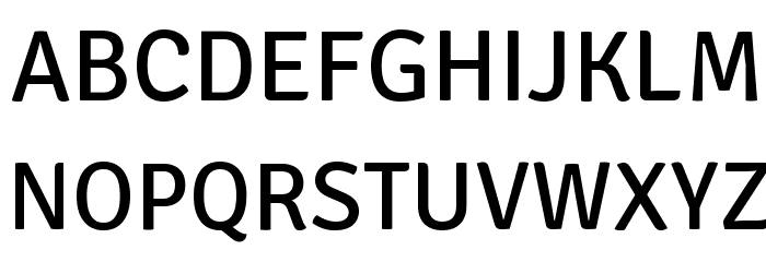 Signika Font UPPERCASE