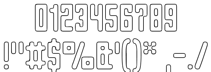 Spinach Outline 字体 其它煤焦