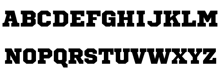 Sports World Font UPPERCASE