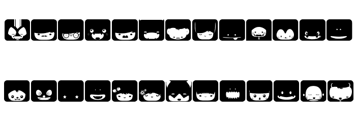 SquareFace Polices MINUSCULES