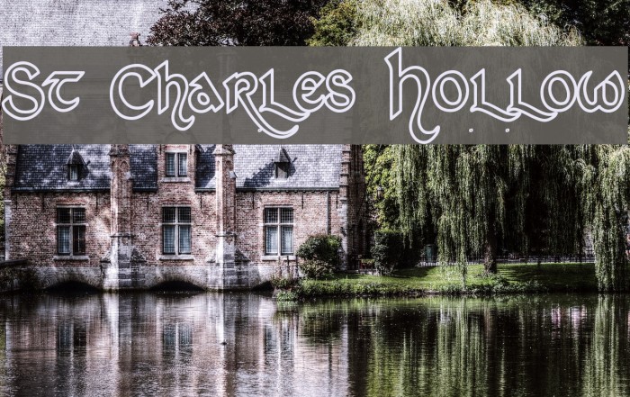 St Charles Hollow फ़ॉन्ट examples