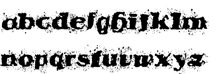 StableNo by veredgf Caratteri MINUSCOLO