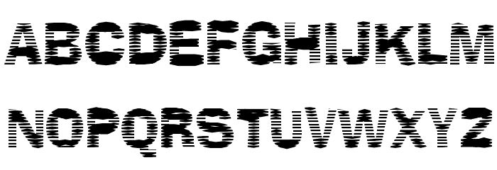 Stackz Font Litere mari