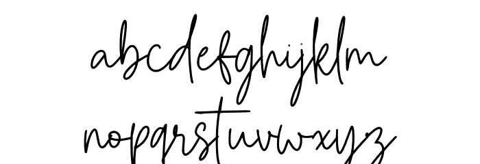 Staying Passionate Personal Use Schriftart Kleinbuchstaben