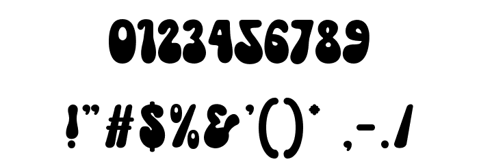 Stick Figure One フォント その他の文字