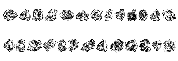 StillLebenFourKinds Polices MINUSCULES
