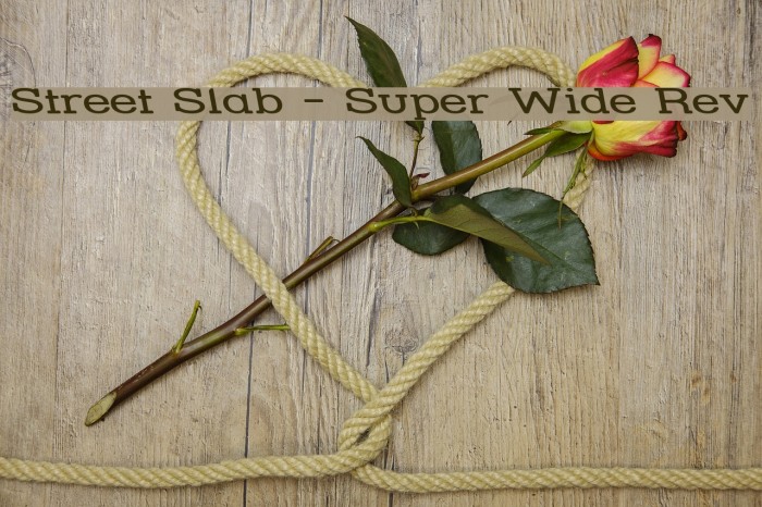 Street Slab - Super Wide Rev 字体 examples