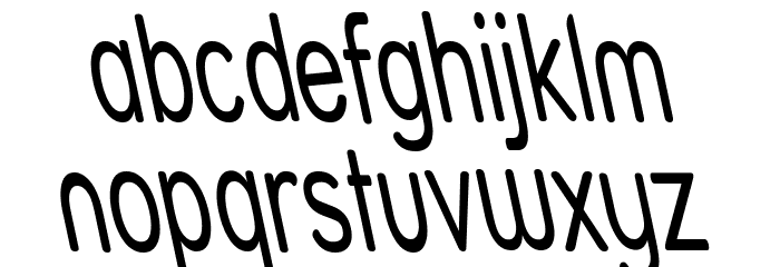 Street - Thin Reverse Italic Fuentes MINÚSCULAS