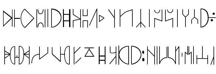 SWyavin4 Font UPPERCASE