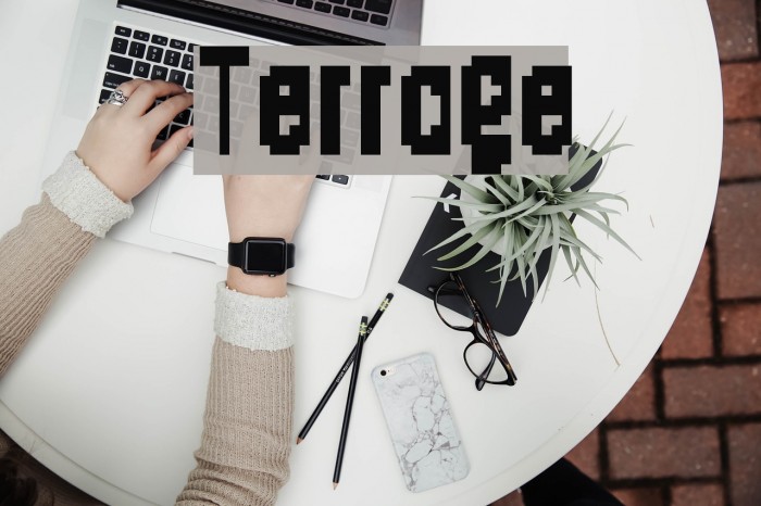 Terrage फ़ॉन्ट examples