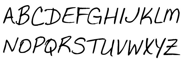 The Betty Font Font UPPERCASE
