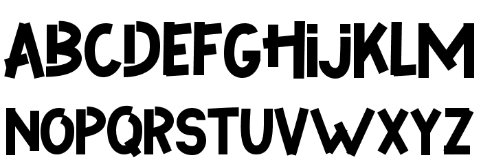 The Halloween フォント その他の文字
