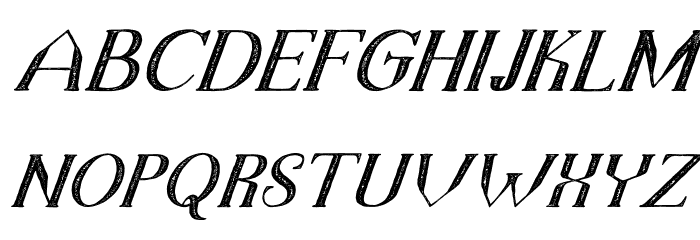 TheDarkTitanVintageItalic Fuentes MAYÚSCULAS