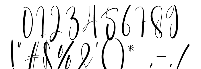 Tough Girl Font OTHER CHARS