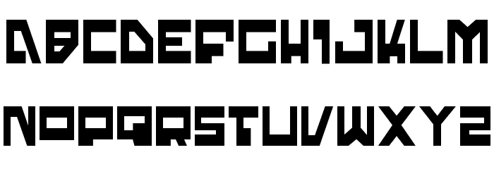 Trajia Condensed Polices MAJUSCULES