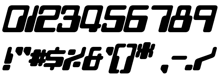 Twobit Bold Italic Fonte OUTROS PERSONAGENS