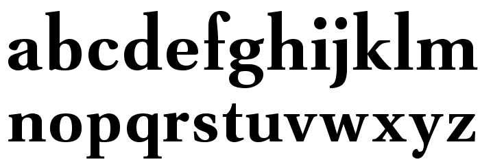 VenturisADFNo2-Bold Schriftart Kleinbuchstaben