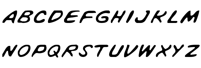 Vigilante Notes Light 字体 小写
