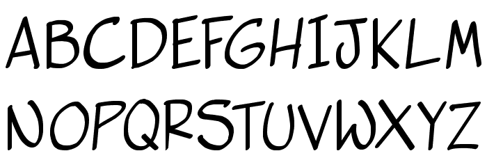 Vigilante Sidekick Font Litere mari