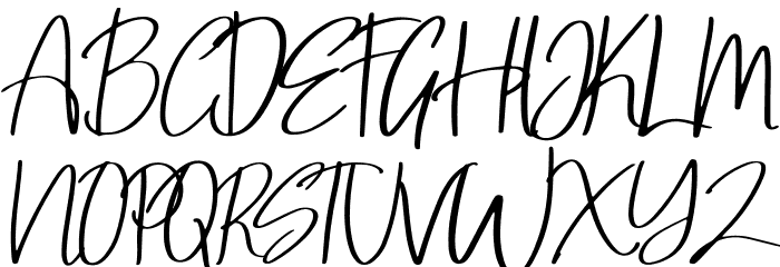 Wonderful March Шрифта ВЕРХНИЙ