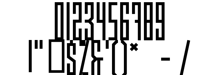 Xray Ted Font Alte caractere