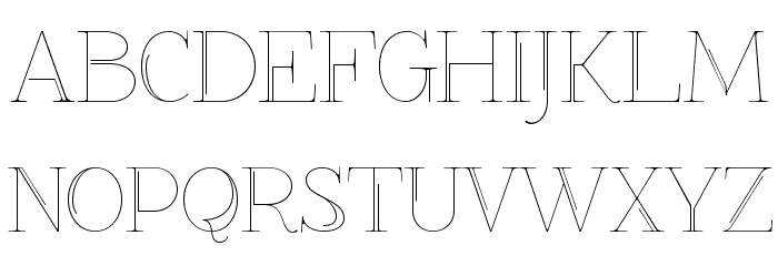 ZnikomitNo25 Schriftart Groß